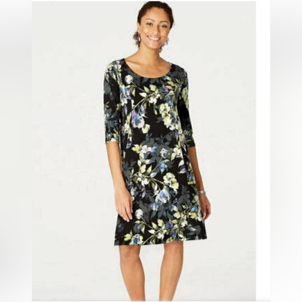 J. Jill‎ Wearever collection Allium moonlit Garden dress. Worn a few times.